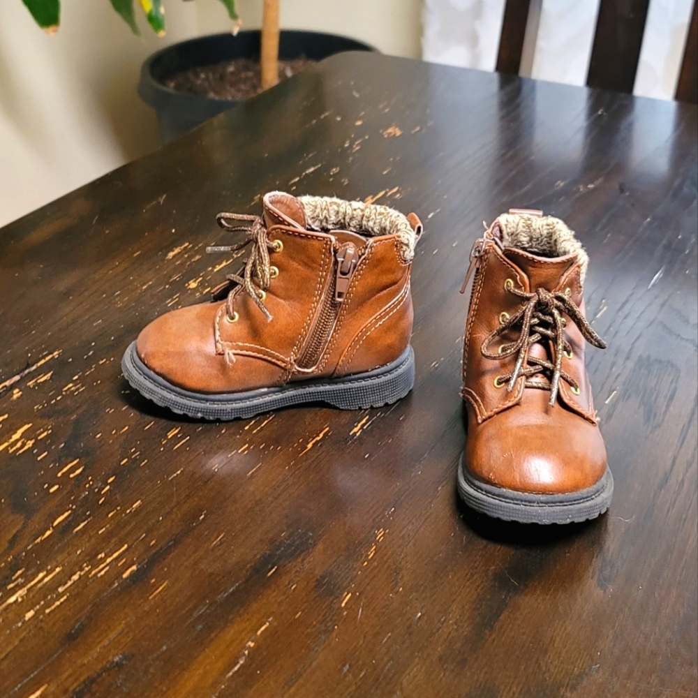 Toddler Girl Brown Boots
